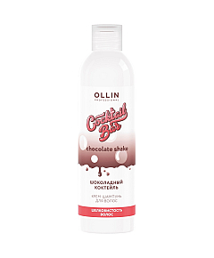 Ollin Cocktail Bar Chocolate Shampoo - Крем-шампунь "Шоколадный коктейль" Шелковистость волос 400 мл